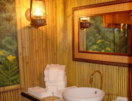 Bambusz tapéta - hogyan kell ragasztani egy bambusz tapéta, egy álom ház