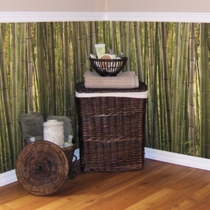 Bamboo tapet - cum să lipici un tapet de bambus, o casă de vis