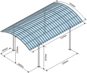 Pavilioane din policarbonat - construim canopies de grădină pentru a da propriile mâini fotografie, video