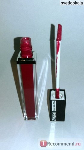 Lip Gloss luxvisage sarut dulce - «umbra berry 109 din serie - un sarut dulce! Va fi el