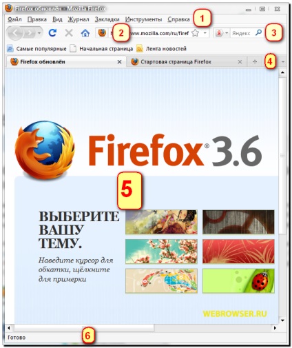 Browser Firefox o privire generală la interfața browser-ului, totul despre browserele pentru Internet