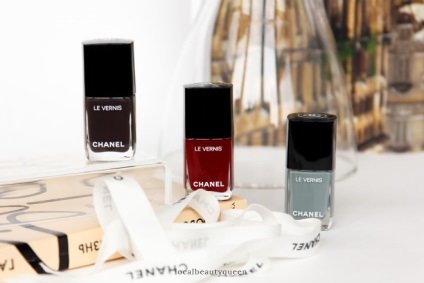 Chanel le vernis longwear # 566 spălat denim # 570 androgyne # 572 emblematique comentarii