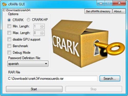 Parolele Crark și programele de protecție - dați programului! Site despre programe