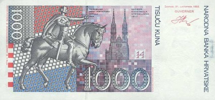 Monetáris egység - horvát kuna