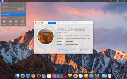 Designerul a arătat conceptul de macbook hibrid cu un touch macos, doar un mac