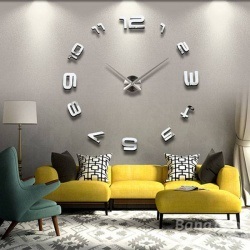 Designer mare ceas de perete diy