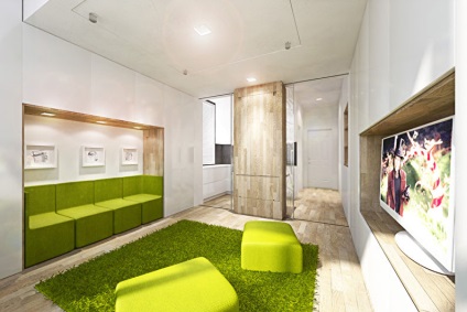 Proiectarea unui apartament cu o cameră de 40 de metri pătrați