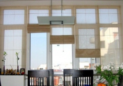 Design konyhákhoz készült függönyök a modern dizájnhoz