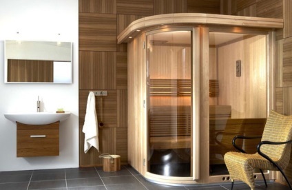 Saună acasă în apartament mini sauna saună în baie, cuptor compact cum să faci