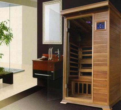 Saună acasă în apartament mini sauna saună în baie, cuptor compact cum să faci