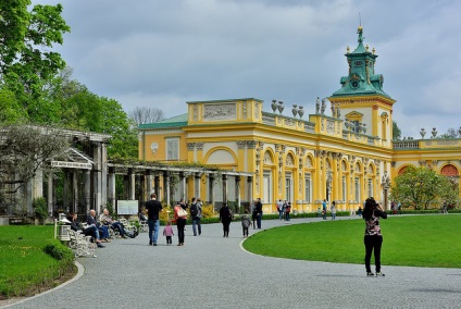 Palatul Wilanówie, viatores