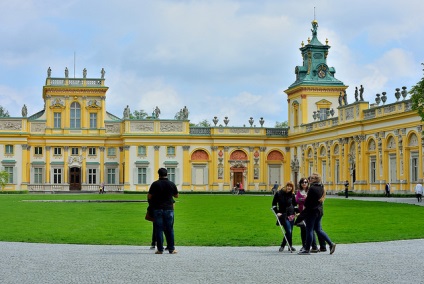 Palatul Wilanówie, viatores