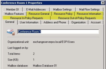 Server Exchange 2010