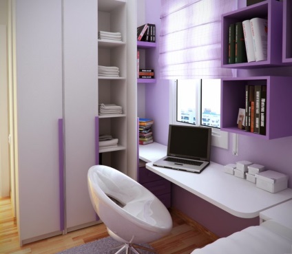 Purple perdele în interior - 50 de fotografii de opțiuni de design