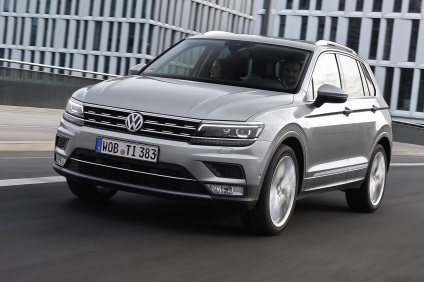 Volkswagen Tiguan második generációs különbségek, előírások