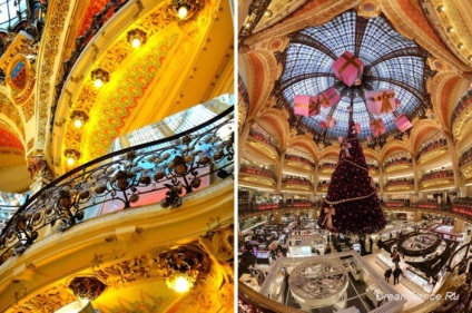 Galerie lafayette, paris unde este, orele de deschidere