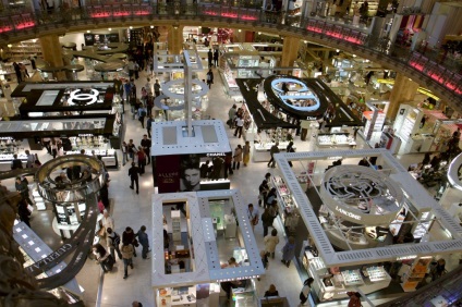 Galeriile lafayette în Paris - ghid pentru Paris