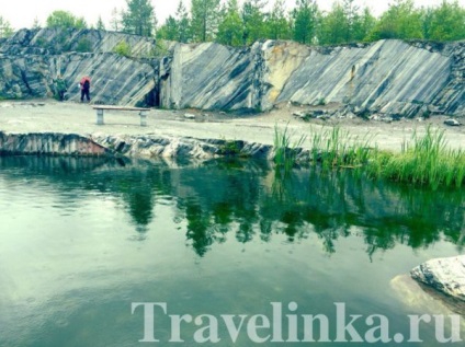 Parcul montan Ruskeala, cariera de marmură a Ruskeala din Karelia