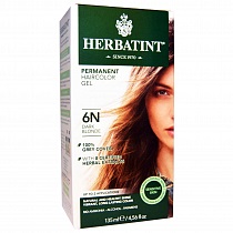Herbatint, állandó növényi festék-hajzselé, 6n, sötét szőke, 4, 56 uncia