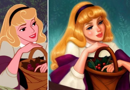Illustratorul a desenat printesele lui Disney mai bine decât originalul!