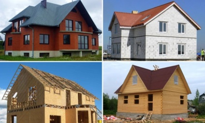 Ce este mai bine să construiți o casă - alegeți materialul pentru pereții casei