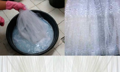 Cum să spălați tulul astfel încât să devină alb în mașina de spălat, ce temperatură să alegeți