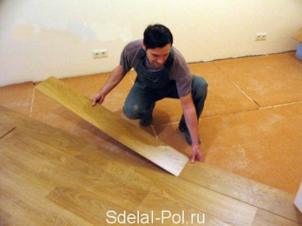 Cum de a stabili regulile laminate, procedurile și caracteristicile de ouă, video tutorial