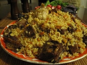 Hogyan kell főzni a helyes üzbég pilaf Plov receptet marhahússal, lares777