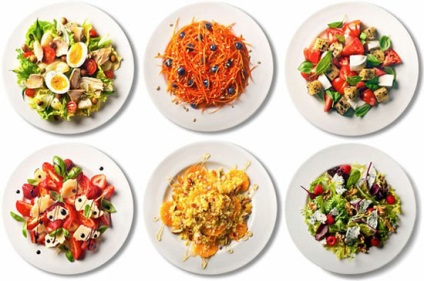 Hogyan készítsünk étkezési salátákat egy kicsit ízletes és változatos, hivemind