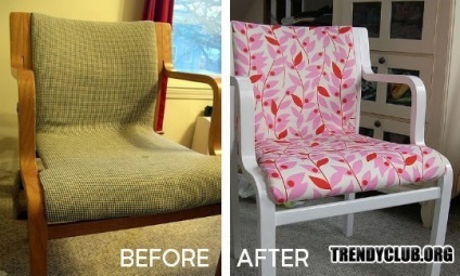 Hogyan készítsünk egy gyönyörű széket a régiekből