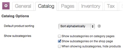 Cum să ascundeți anumite subcategorii de woocommerce în catalogul de produse