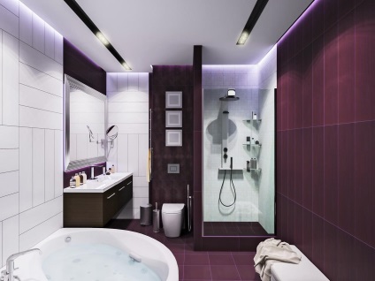 Cum de a alege o placi de baie în culoare, textura și format