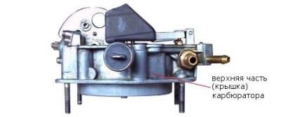 Carburatorul dispozitivului Sollex 21083
