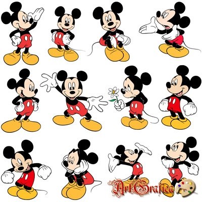 Poze cu Mickey Mouse și Mini Mouse