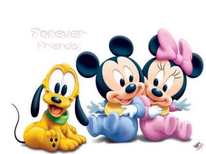 Poze cu Mickey Mouse și Mini Mouse