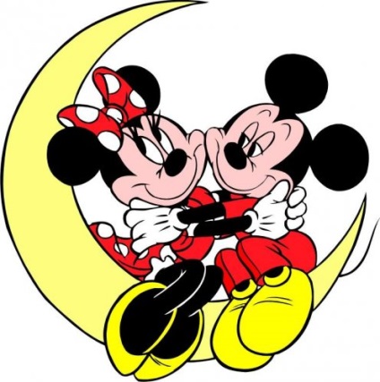 Poze cu Mickey Mouse și Mini Mouse