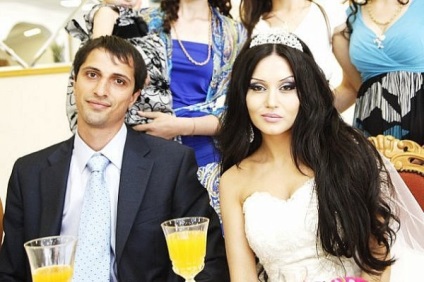 Kaukázusi esküvői frizura - esküvői frizurája kaukázusi lányok