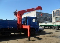 Macara manipulator pe baza de KAMAZ 65117