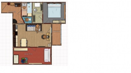 Bucătărie-cameră de zi, este - o sală de trecere - cameră, idei pentru renovare