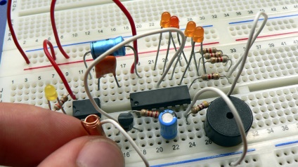 Prototyping panel for solderless mount Szerkezet, jellemző