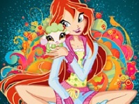 Machiaj pentru Winx Bloom - jocuri pentru fete gratuite online