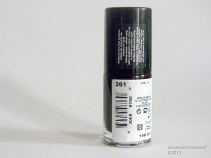 Maybelline nail polish colorama 261 ismertetők