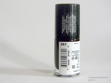 Maybelline nail polish colorama 261 de comentarii