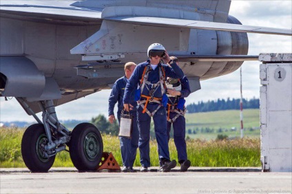 Migi-31 la falconul aeronavei din Perm - revizuire militară