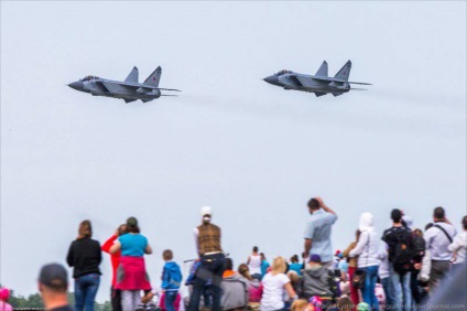 Migi-31 la falconul aeronavei din Perm - revizuire militară