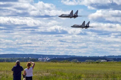 Migi-31 la falconul aeronavei din Perm - revizuire militară