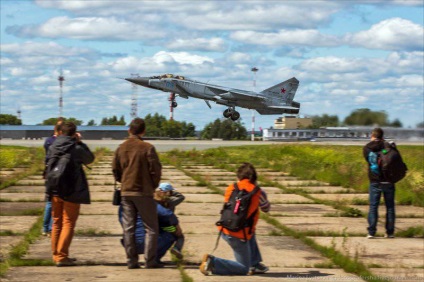 Migi-31 la falconul aeronavei din Perm - revizuire militară