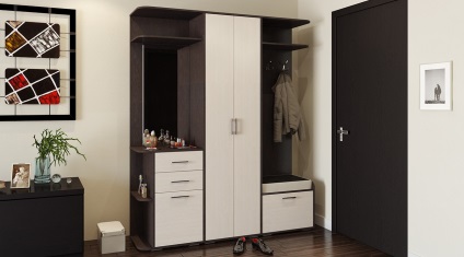 Mobilier modular pentru hol, cum să alegi și să aranjezi