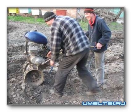 Motoblock cu motocicletă Minsk - meșteșuguri auto-făcute - DIY