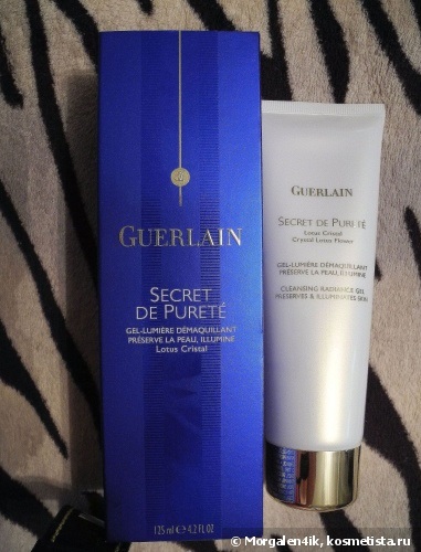 Dragostea mea guerlain secret de purificare pur purificarea gelului de radiație gel